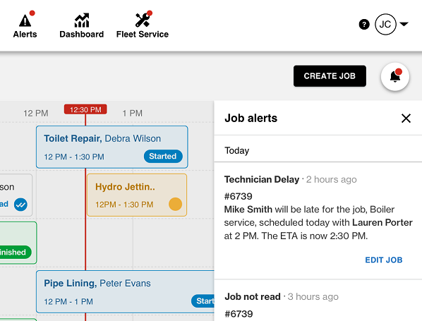 Set up job alerts – Reveal Help